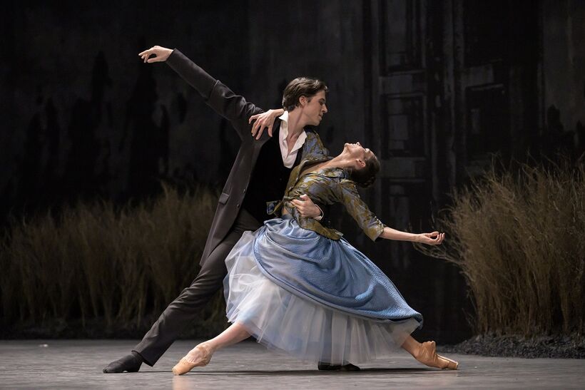 Polina Semionova a Martin ten Kortenaar. Foto Serghei Gherciu.